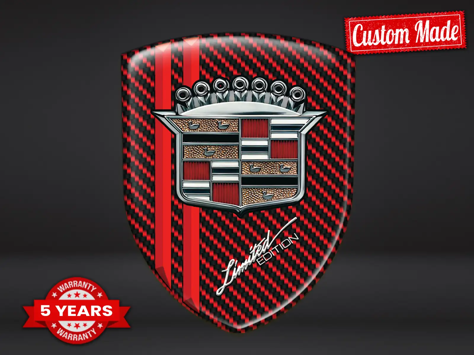 Cadillac Emblemi Auto Personalizzati Tuning Robusti Derapata ST